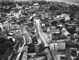 Vue aérienne de Coucy Les Eppes