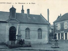 Ancienne poste de Coucy Les Eppes (maintenant la mairie)
